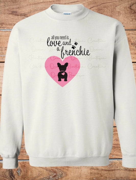 Love Frenchie Crewneck