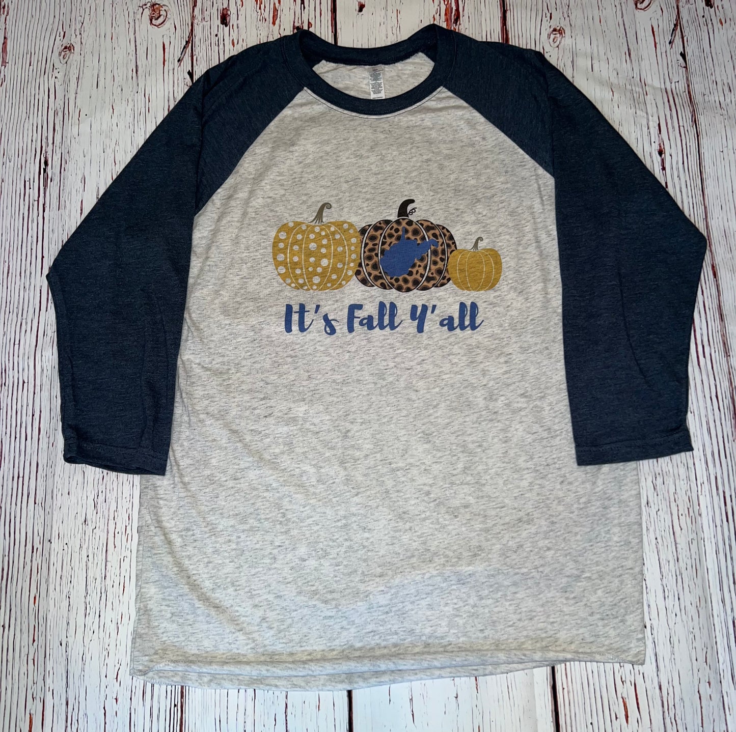 Fall WV Raglan Tee