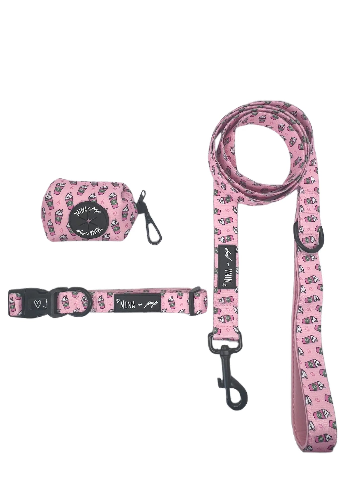 Pupshake Pink Comfort Collar