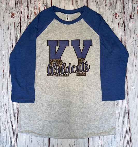 KY Wildcats Raglan Tee