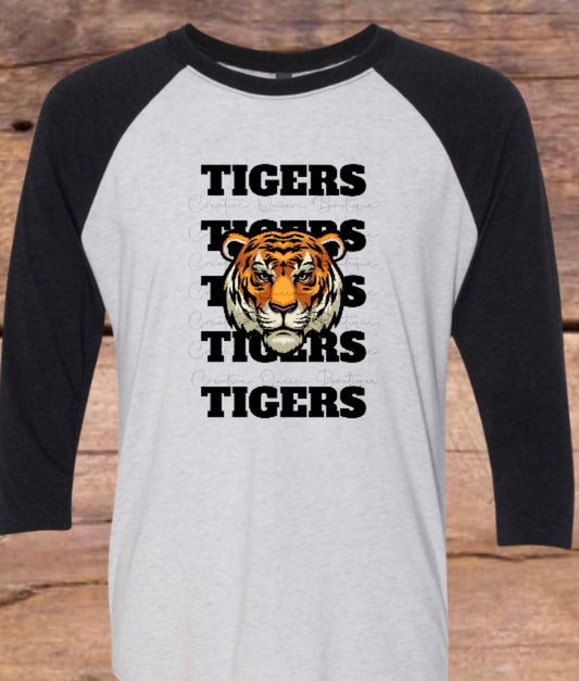 Tigers Raglan Tee