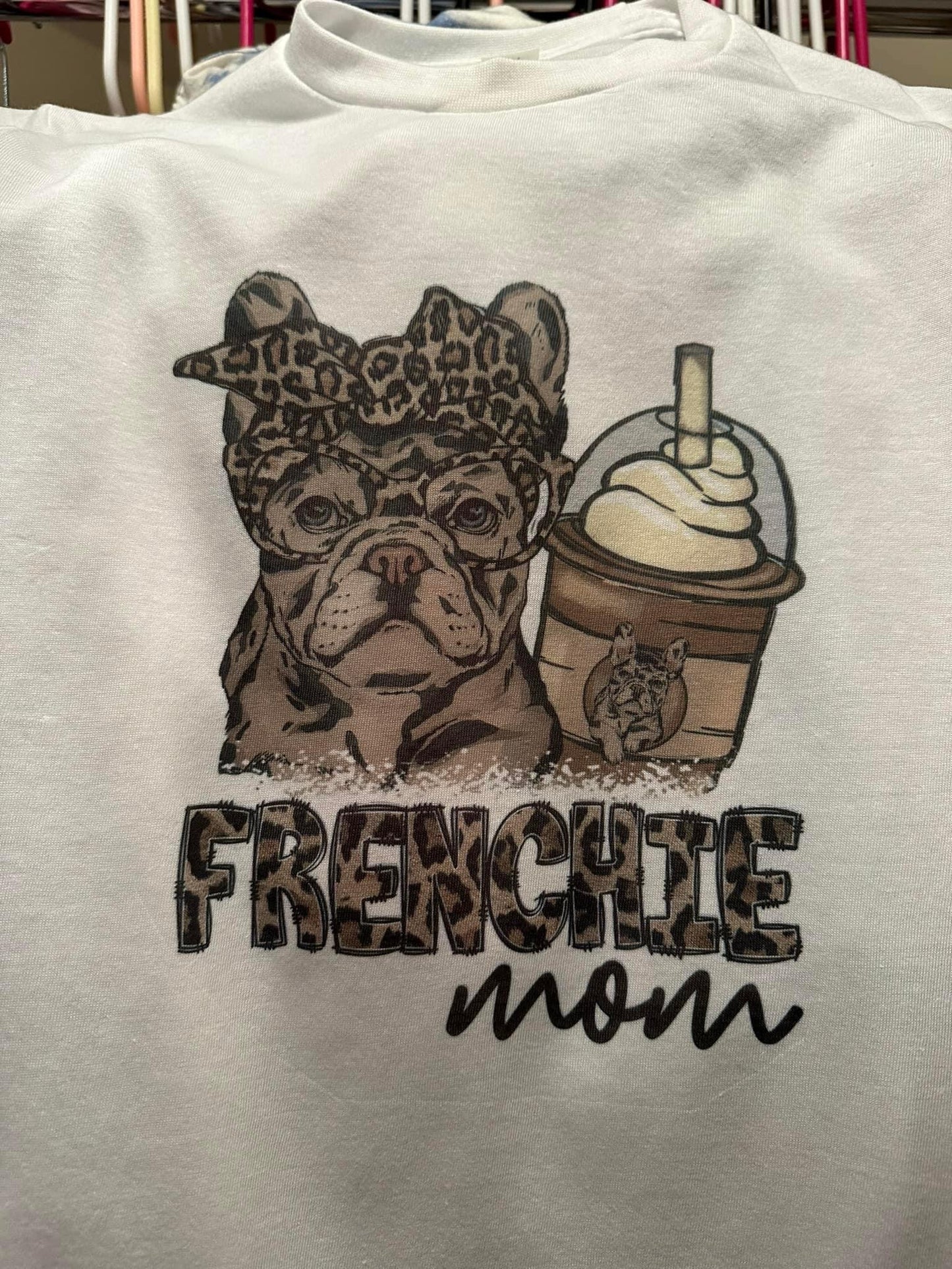 Merle Frenchie Mom Tee