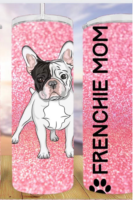 20oz Frenchie Mom Tumbler