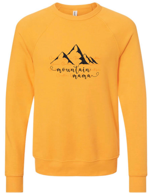 Mountain Mama Sponge Fleece Crewneck