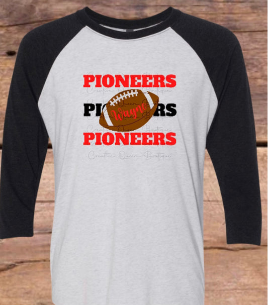 Pioneers Raglan Tee