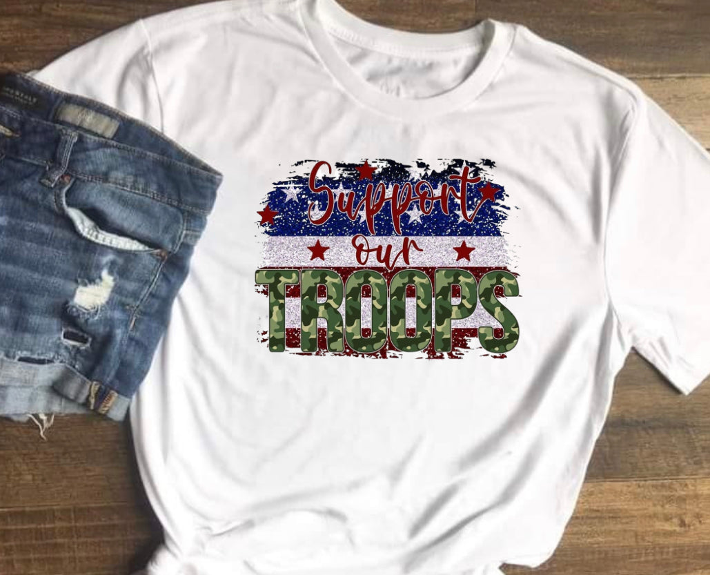 Support Our Troops Tee