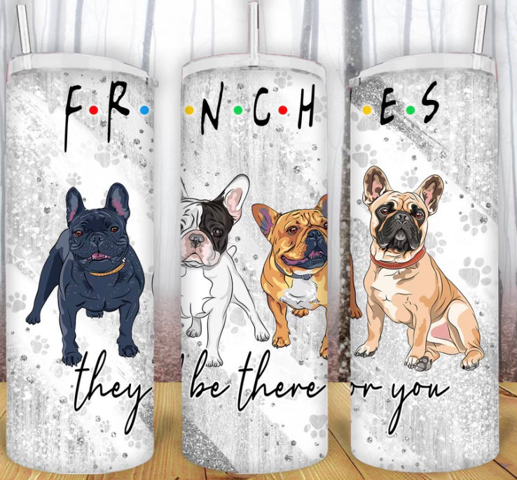 20oz Frenchie Friends Tumbler