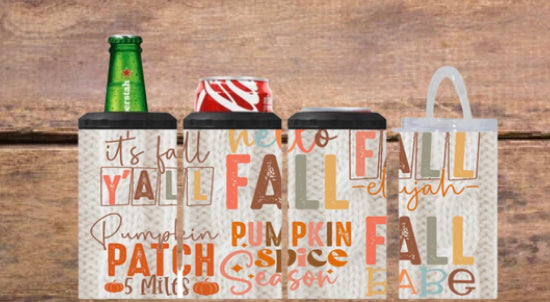 Fall 4-in-1 Tumbler/Can Cooler