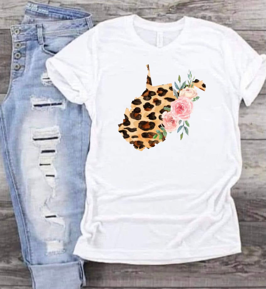 Cheetah West Virginia Tee