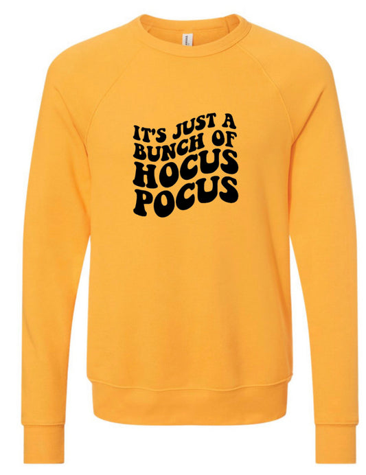 Just A Bunch Of Hocus Pocus Sponge Fleece Crewneck